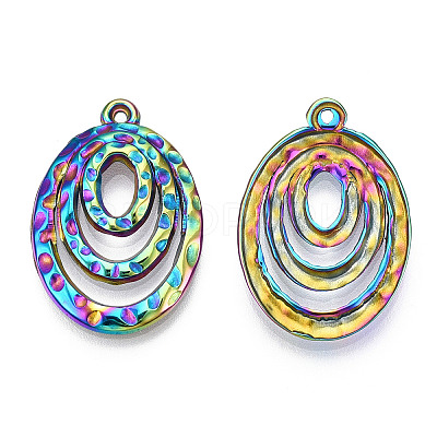 Ion Plating(IP) 304 Stainless Steel Pendants STAS-T063-215M-1