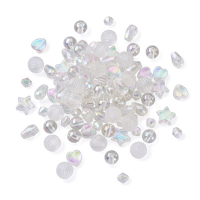 Transparent Acrylic Beads TACR-TA0001-11-1
