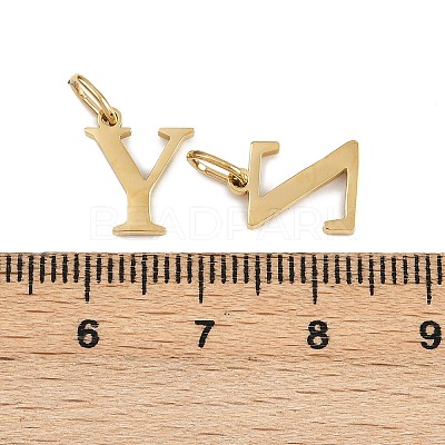 26Pcs 304 Stainless Steel Charms STAS-G359-09G-1