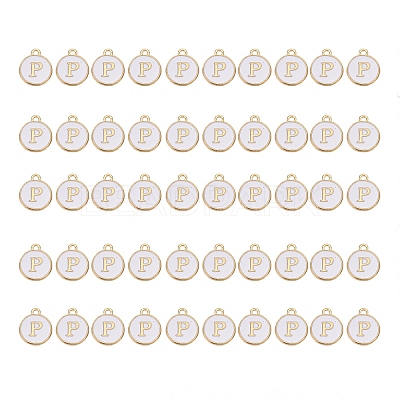 Golden Plated Alloy Charms ENAM-SZ0001-25A-P-1