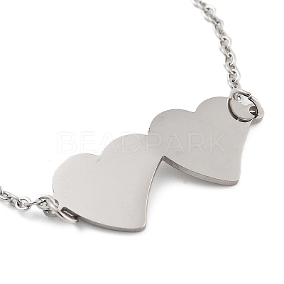 Non-Tarnish Stainless Steel Cable Chain Link Bracelets for Women Men LS-STAS-Z061-01P-05-1