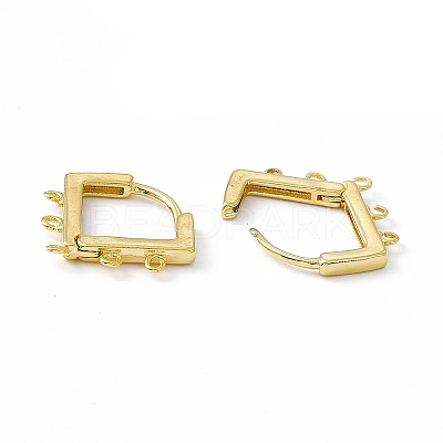 Brass Hoop Earring Finding LS-KK-A172-17G-1