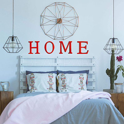Acrylic Mirror Wall Stickers Decal DIY-CN0001-13B-O-1