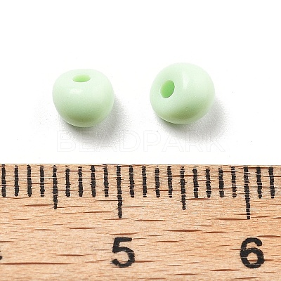 Acrylic Imitation Pearl Beads OACR-D300-01B-1