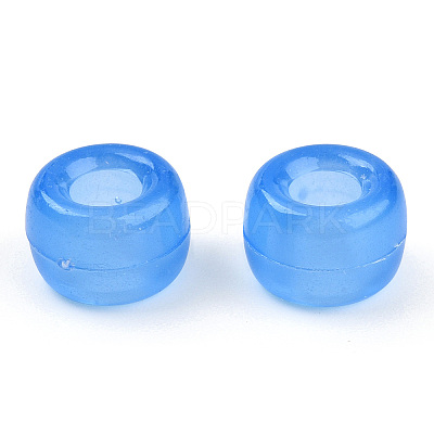 Transparent & Luminous Plastic Beads KY-T025-01-H01-1