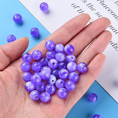 Acrylic Beads MACR-S375-001C-04-1