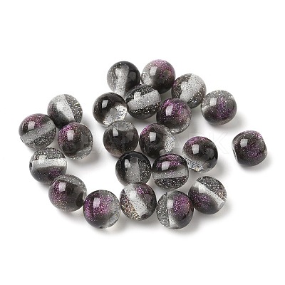 Two Tone Resin Beads RESI-Q025-02B-E-1