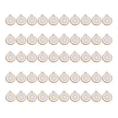 Golden Plated Alloy Charms ENAM-SZ0001-25A-O-1