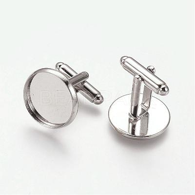 Brass Cufflinks KK-Q187-N-1
