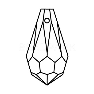 Preciosa® Crystal Pendants Y-PRC-PC15-00030-200-1