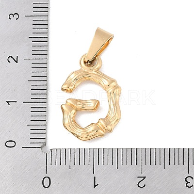 304 Stainless Steel Pendants STAS-F235-01G-G-1