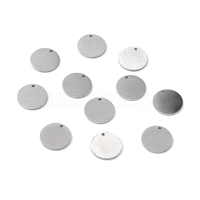Tarnish Resistant 304 Stainless Steel Pendants STAS-F271-02B-P-1