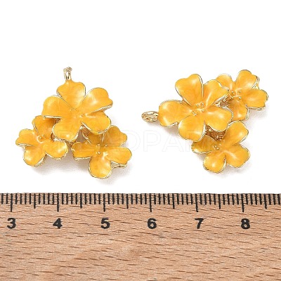 Alloy with Enamel Pendants AL-CBAE84A-05G-1