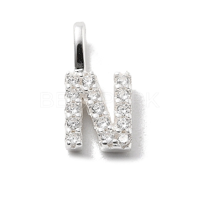 925 Sterling Silver with Cubic Zirconia Charms STER-Q004-01N-S-1