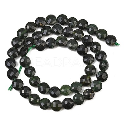 Natural Green Diopside Beads Strands G-NH0074-A01-01-1
