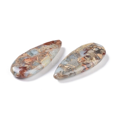 Dyed Synthetic Imperial Jasper Pendants G-P529-07F-1