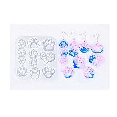 DIY Pendant Molds AJEW-U020-01B-1