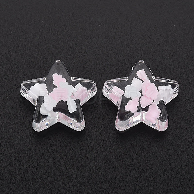 Translucent Acrylic Cabochons TACR-N006-46-1