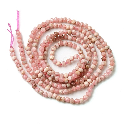 Natural Argentina Rhodochrosite Beads Strands G-M399-02A-1