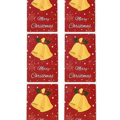 200Pcs Christmas Theme Paper Self-Adhesive Stickers DIY-M070-02U-1
