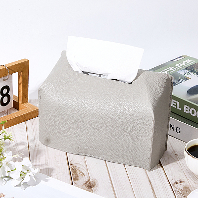 PU Leather Tissue Boxes AJEW-WH20064-35B-1