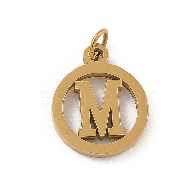 304 Stainless Steel Charms
with Jump Ring LS-STAS-R001-02G-M-1