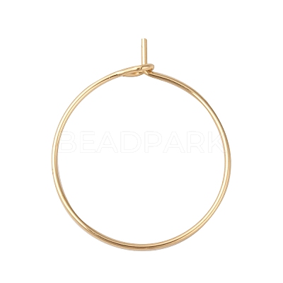 316L Surgical Stainless Steel Hoop Earring Findings X-STAS-G229-07G-04A-1