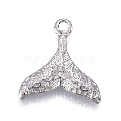 Non-Tarnish 304 Stainless Steel Charms STAS-F249-15P-02-1