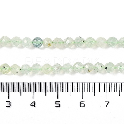 Natural Prehnite Beads Strands G-G139-A05-03-1