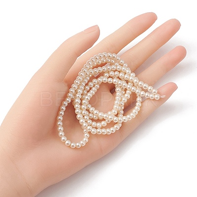 Glass Pearl Beads Strands HY-YW0001-07-1