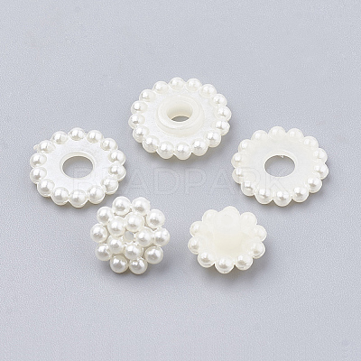 Imitation Pearl Acrylic Beads OACR-T004-10mm-21-A-1