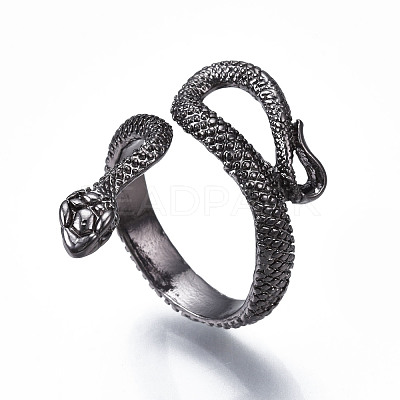Alloy Cuff Finger Rings RJEW-T006-33B-1
