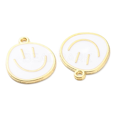Alloy Enamel Pendants X-ENAM-D051-18G-1