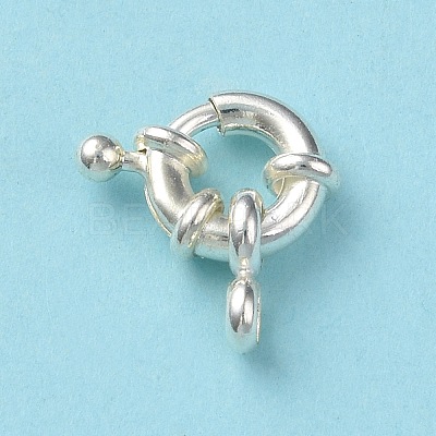 Eco-friendly Brass Spring Ring Clasps KK-D082-02S-A-1