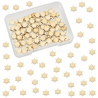 Brass Cabochons KK-OC0001-38F-1
