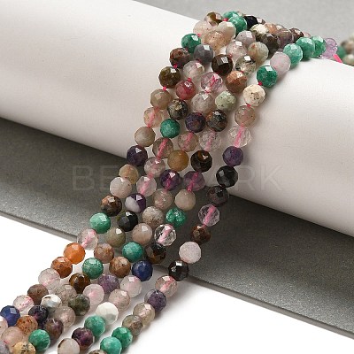 Natural Mixed Stone Beads Strands G-T108-39A-1