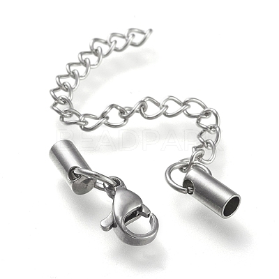 Tarnish Resistant 304 Stainless Steel Curb Chain Extender STAS-K195-29P-011-1