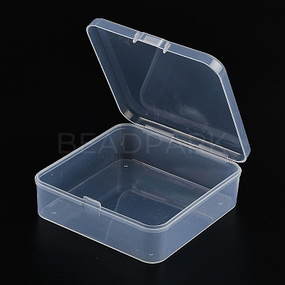 Plastic Bead Containers with Hinged Lid CON-Z007-06C-1