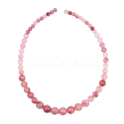 Natural Green Jade Graduated Beads Strands GG-CBA2AE1-A06-F-1