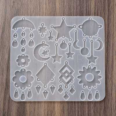 Earrings Pendants DIY Silicone Mold X1-DIY-Q033-07B-1