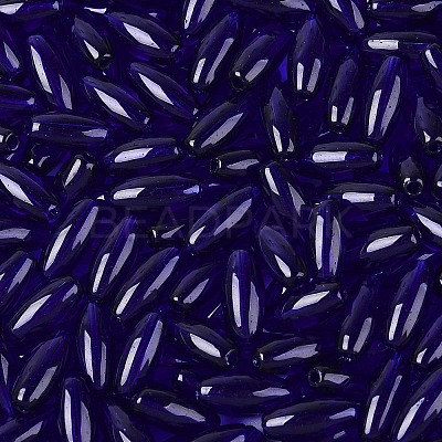 Transparent Colours Glass Seed Beads SEED-T007-16O-1