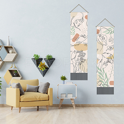 Polyester Wall Hanging Tapestry AJEW-WH0399-032-1