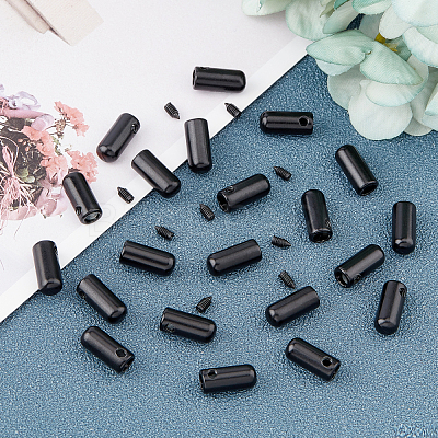 Zinc Alloy End Caps FIND-PH0001-48EB-1