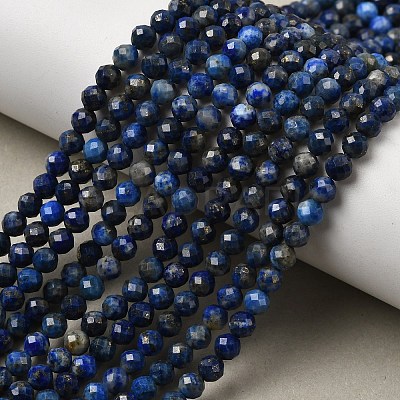 Natural Lapis Lazuli Beads Strands G-T108-36-1-1