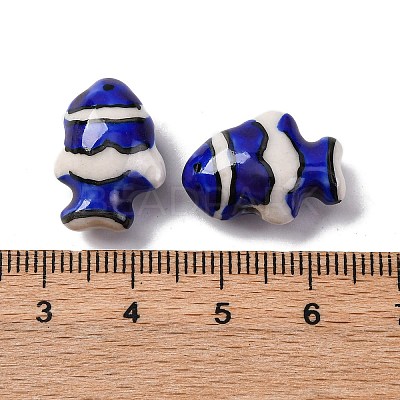 Handmade Porcelain Beads PORC-R002-01B-1
