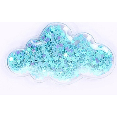 Quicksand Sequin Plastic Cabochons X-OHAR-CJC0002-04D-1