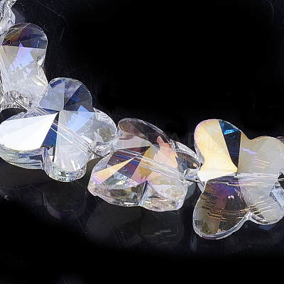 Electroplate Glass Beads EGLA-Q091-10mm-B19-1