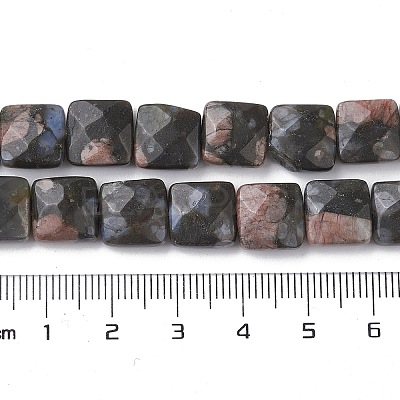 Natural Glaucophane Beads Strands G-K359-B20-01-1