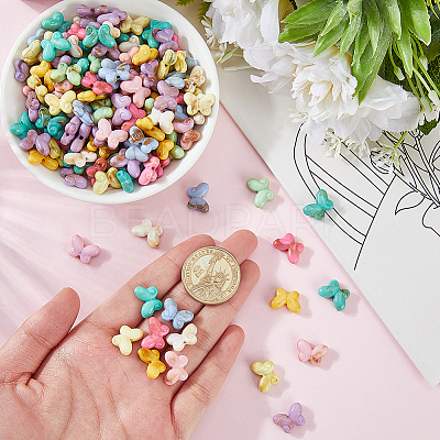 200Pcs Acrylic Beads SACR-SP0001-49-1