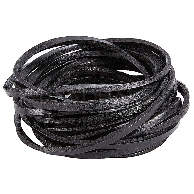 Flat Cowhide Leather Cord WL-GF0001-09D-01-1